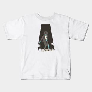 The Moon Walking Dead Kids T-Shirt